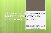 TMDI in Teaching Filipino Grade 2