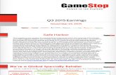 ^GameStop Conf. Call Presentation