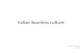 Business culture in india