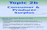 Consumer & Proucer Surplus
