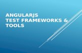AngularJS Test Frameworks & Tools
