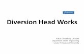 1..Diversion Head Works
