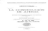 Aristoteles - La Constitucion de Atenas