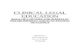 Clinical Legal Education Role of Lawyers