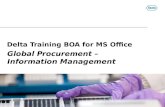 Delta Training BOA for MS Office