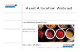 Asset Allocation Core Flex Webcast Slides
