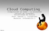 Cloud Computing - Computación en Nube