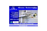 Catalogue Goss Scientific Instrument