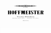 -Hoffmeister - Etudes for Viola