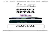 SP603 Manual US
