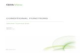 Qlikview Technical Brief - Conditional Functions
