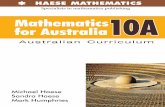 Mathematics for Australia 10A Year 10 Advanced