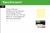 The Most Effective Goal-Setting Plan You’ll Ever Find. (Plus Template Worksheet) | Technori.pdf