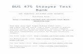 BUS 475 Strayer Test Bank