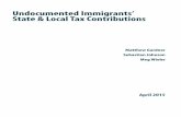 Undocumented Immigrants' State & Local Tax Contributions