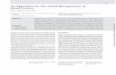 An Algorithm for the Initial Management of Nasal Trauma