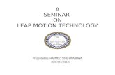Leap Motion Ppt