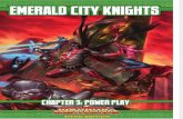 Mutants & Masterminds - Third Edition - Emerald City Knights - Chapter 3 - Power Play