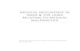 Medical Negligence in India & Laws Relating to Medical Malpractice