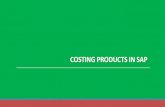 Product costing in sap a Primer