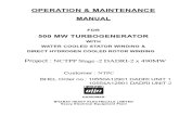 O&M Manual 500 MW TurboGenerator