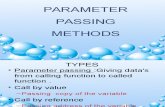 Parameter Passing