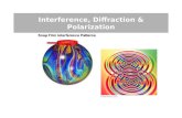 Interference, Diffraction & Polarization. interference, diffraction & polarization 2 light as waves  so far, light has been treated as if it travels.