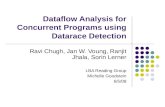 Dataflow Analysis for Concurrent Programs using Datarace Detection Ravi Chugh, Jan W. Voung, Ranjit Jhala, Sorin Lerner LBA Reading Group Michelle Goodstein.
