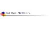 Ad Hoc Network. Outline Introduction Benefits Applications Security Issues Routing protocols in Ad-hoc network.
