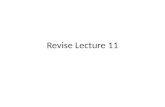 Revise Lecture 11. Lecture 11 Financial Services.