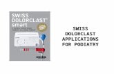 SWISS DOLORCLAST APPLICATIONS FOR PODIATRY. EMS/Dolorclast was the first company to develop LithotripsyEMS/Dolorclast was the first company to develop.