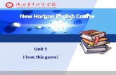 New Horizon English Course Unit 5 I love this game!