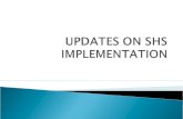 Provide updates on the implementation of Senior High School  Identify options for SHS Implementation Plan adjustments  Propose options for strengthening.