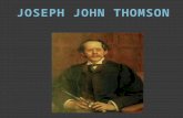 Joseph John Thomson, an English scientist, provided the first hint that an atom is made of even smaller particles.  He observed that there are NEGATIVELY.