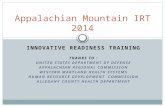 INNOVATIVE READINESS TRAINING THANKS TO : UNITED STATES DEPARTMENT OF DEFENSE APPALACHIAN REGIONAL COMMISSION WESTERN MARYLAND HEALTH SYSTEMS HUMAN RESOURCE.