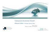 Transport & Economic Growth Vibrant Cities - Private Sector View Nick Green Squire Sanders Hammonds.