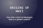 ORIGINS OF WWII How did a clash of ideologies lead to a global conflict?