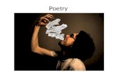 Poetry. Poetry is a style of writing in which the writing itself evokes emotion and conjures up imagery.
