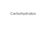Carbohydrates. Carbohydrates are made from CARBON, HYDROGEN and OXYGEN Plant cell walls depend on the structural role of some carbohydrates They STORE.