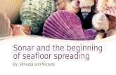 Sonar and the beginning of seafloor spreading By: Vanessa and Micaela.