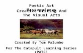 Poetic Art Masterpieces Creative Writing And The Visual Arts Created By Tom Palumbo For The Catapult Learning Series (PATC)