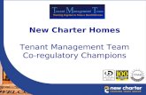 New Charter Homes Tenant Management Team Co-regulatory Champions.
