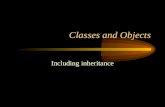 Classes and Objects Including inheritance. OOP — Object-Oriented Programming In OOP system, the class is a fundamental unit. An OOP program models a.