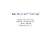 Multiple Ownership Nicholas Cameron Sophia Drossopoulou James Noble Matthew Smith.