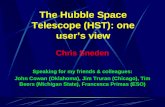 The Hubble Space Telescope (HST): one user’s view Chris Sneden Speaking for my friends & colleagues: John Cowan (Oklahoma), Jim Truran (Chicago), Tim Beers.
