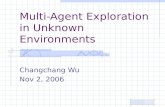 Multi-Agent Exploration in Unknown Environments Changchang Wu Nov 2, 2006.