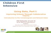 Deena Abu-Lughod 1 Children First Intensive Using Data, Part I: Improving Schools Through Collaborative Inquiry (Introduction to the Consensogram and Network.