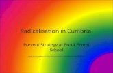 Radicalisation in Cumbria Prevent Strategy at Brook Street School With thanks to Pennine Way Primary School and CASPA for the resources.