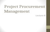 Project Procurement Management Lecture-8. What is Procurement? Project Procurement Management (PPM) includes the processes necessary to purchase or acquire.