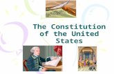 The Constitution of the United States What is a constitution? A constitution is a set of laws or plan for running the state or country. The US Constitution.
